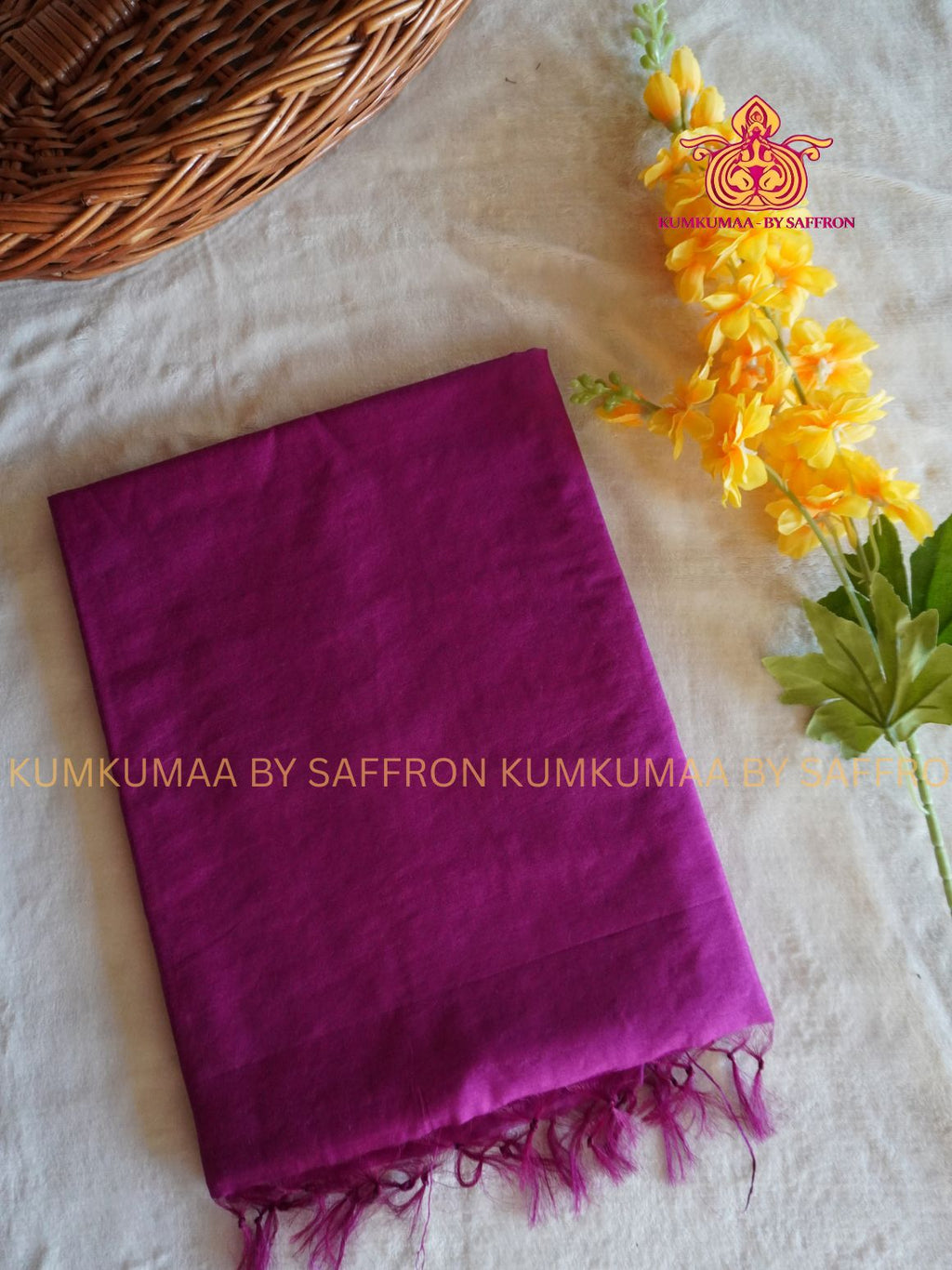 FANCY SAREE - MAJANTA WITH GOLD WEAVING SAREE - BUTTAS DESIGN - TRENDY TEMPLE WEAR KATTAN SILK - Beautiful saree for women - KUMKUMAA FANCY FOR ALL OCCASION