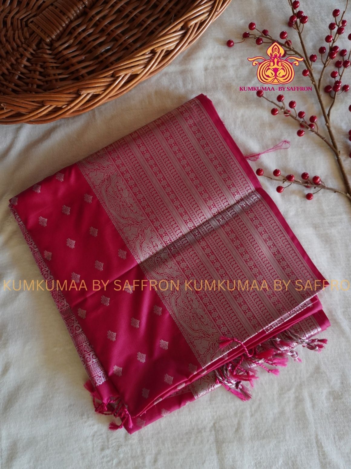 SOFT SILK - HOT PINK GREENELEGANT FESTIVE Beautiful saree for women -ZARI WEAVING- KUMKUMAA SPECIAL SOFT SILK SAREE - TRADITIONAL AND FESTIVE