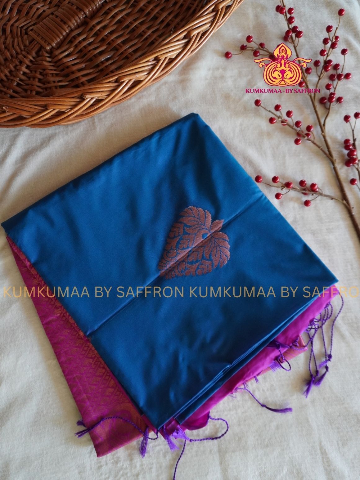 SOFT SILK - BLUE -PINK ELEGANT FESTIVE Beautiful saree for women -ZARI WEAVING- KUMKUMAA SPECIAL SOFT SILK SAREE - TRADITIONAL AND FESTIVE